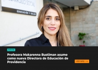 Profesora Makarenna Bustiman asume como nueva Directora de Educación de Providencia.