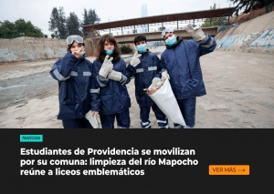 Estudiantes de Providencia se movilizan por su comuna